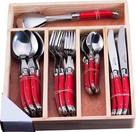 laguiole stainless steel flatware set